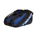 HEAD HEAD Team Padel Bag L Taška Na Padelovou Raketu-Černá,Stříbrná