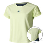 Quiet Please Oblečení Quiet Please Perspectives Cross Tričko Dámy-Limetková