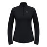 Zeroweight Warm Mid Layer 1/2 Zip Běžecké Tričko Dámy-Černá