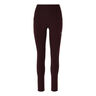 Road High Waist Běžecké Punčocháče Dámy-Tmavě Červená