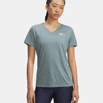Under Armour Oblečení Under Armour Tech Twist Tričko Dámy - blaugrau, 