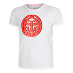 Tenisové Oblečení BIDI BADU Aamun Lifestyle Tee - white