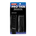 Tourna Z&aacute;kladn&iacute; griphy Tourna Pro Thin Grip 1ks V Balen&iacute;-Čern&aacute;