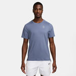 Nike Tenisové oblečení Nike Court Dri-Fit Advantage Tričko Muži-Blaugrau
