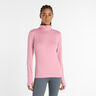 Essentials Space Dye Quarter Zip S dlouhým rukávem Dámy - růžová, 