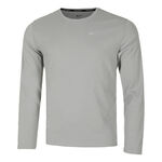 Nike Oblečení Nike Dri-Fit Miler Dri-Fit Miler UV Běžecké Tričko Muži-Tmavě Šedá