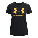 Under Armour Oblečení Under Armour  Live Sportstyle Graphic Tričko Dámy - černá, žluto-zlatá