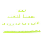 HEAD Př&iacute;slu&scaron;enstv&iacute; pro rakety HEAD Extreme MP L,Extreme Team Sada Průchodek-Limetkov&aacute;