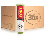 Dunlop Tlakový míč Dunlop Fort Tournament 4ks V Dóze