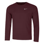 Nike Oblečení Nike Dri-Fit UV Miler Běžecké tričko Muži - červené víno, 