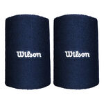 Tenisové Oblečení Wilson U Wide Terry Wristbands Bright White