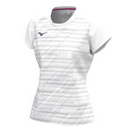 Mizuno Oblečení Mizuno Chiba Tričko Dámy-Bílá