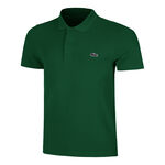 Lacoste Oblečen&iacute; Lacoste Ribbed Collar Polo P&oacute;lo Muži - zelen&aacute;