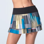 Lucky in Love Oblečení Lucky in Love Stripe It Up Pleated Sukně Dámy-Černá,Vícebarevné