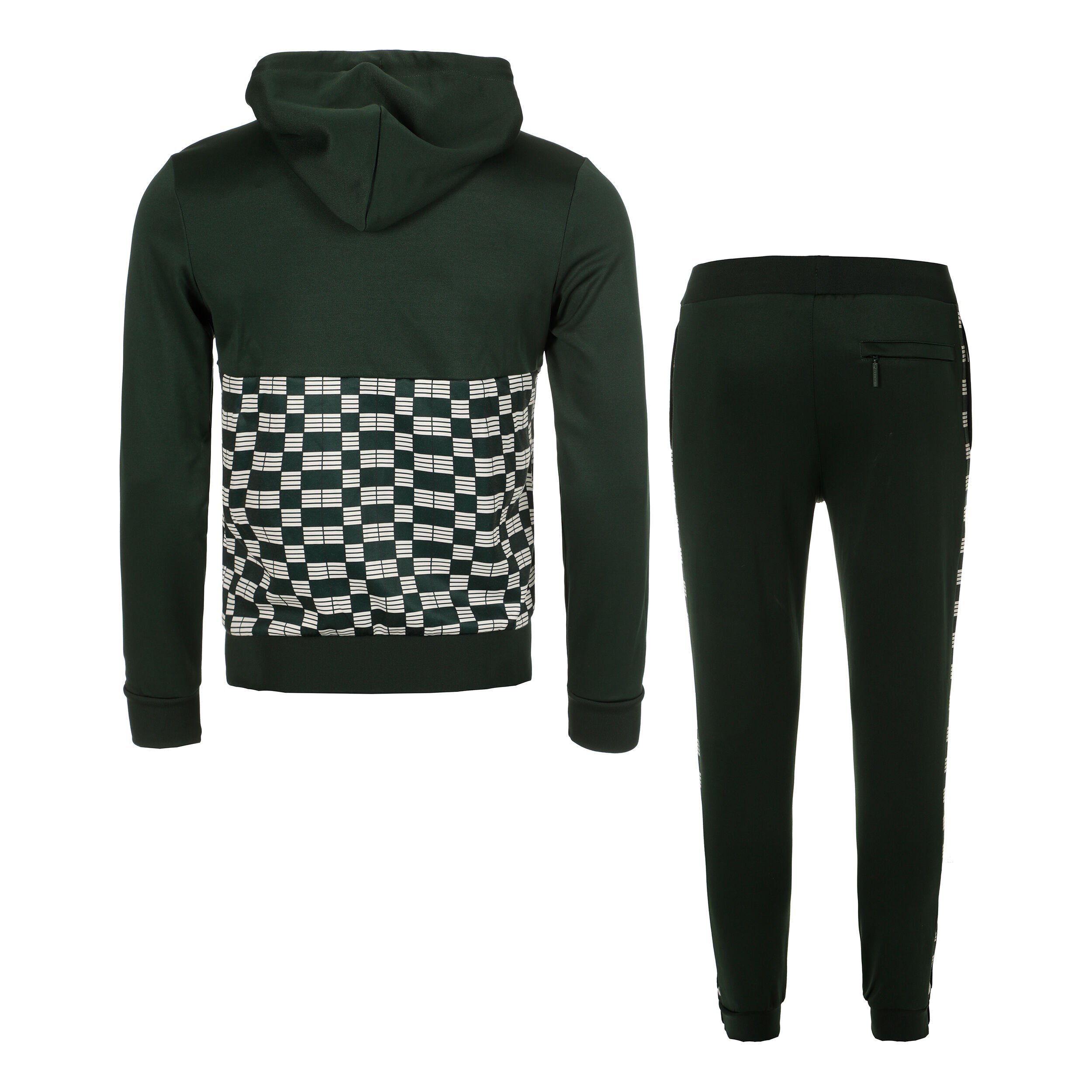 Mosaico Hoody Tréninkový Souprava Muži - Zelená, Béžová