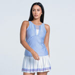 Lucky in Love Oblečení Lucky in Love Love On Top Sportovní Tílko Dámy-Světle Modrá