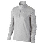 Nike Oblečení Nike Element Half-Zip Running S dlouhým rukávem Dámy - světle šedá, stříbrná