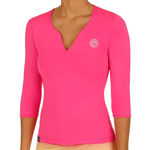 Oblečení BIDI BADU Cyra Tech V-Neck Longsleeve