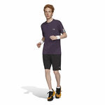 adidas Oblečení adidas Y-3 Zip Pólo Muži-Fialová