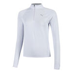 Puma Oblečen&iacute; Puma Velocity Cloudspun 1/4 Zip Běžeck&eacute; tričko D&aacute;my - modr&aacute;, 