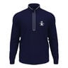 1/4 Zip Technical Tréninková Bunda Muži-Tmavě Modrá