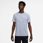 Nike Oblečení Nike Stride Běžecké Tričko Muži-Šedá,Šedá