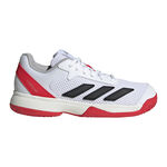 adidas Tenisová obuv adidas Courtflash Obuv Na Všechny Povrchy Děti-Bílá,Červená