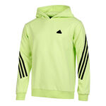 adidas Oblečení adidas Future Icon 3 Stripes Hoody Muži - limetková, černá