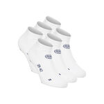 Tenisové Oblečení BIDI BADU No Party XXL No Show Move Socks 6 Pack - black