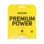 Tennis-Point Tennis-Point Premium Power Výpletová Sada 12m-Bílá