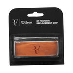 Wilson Z&aacute;kladn&iacute; griphy Wilson RF Premium Replacement Grip 1ks V Balen&iacute;-Hněd&aacute;