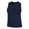 Ace Pocket Ribbed Sportovní Tílko Dámy-Tmavě Modrá