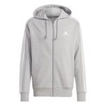Oblečení adidas Essentials French Terry 3-Stripes Full-Zip Hoodie