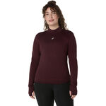 ASICS Oblečení ASICS Road Winter Seamless Běžecké tričko Dámy - tmavě červená, 