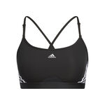 Oblečení adidas Aeroreact Low-Support 3 Stripes Bra