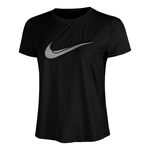 Nike Oblečení Nike One Swoosh Běžecké tričko Dámy - černá, 