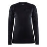 Core Warm Baselayer S dlouh&yacute;m ruk&aacute;vem D&aacute;my - čern&aacute;, 