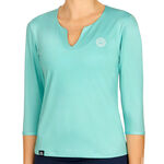 Oblečení BIDI BADU Cyra Tech V-Neck Longsleeve