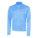 Nike Oblečen&iacute; Nike Pacer Half-Zip Longsleeve Běžeck&eacute; tričko Muži-světle modr&aacute;