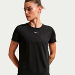 Nike Oblečen&iacute; Nike One Dri-Fit Tričko D&aacute;my-čern&aacute;, b&iacute;l&aacute;