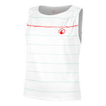 Tenisové Oblečení Quiet Please Wild Poach & Stripe Tank W