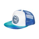 Tenisové Oblečení BIDI BADU Post-Match Legend Mesh Printed Trucker Cap