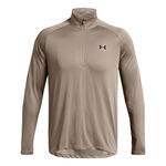 Under Armour Oblečení Under Armour Tech 2.0 Half-Zip S dlouhým rukávem Muži - hnědá, 