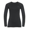 Performance Warm Eco BI Top Crew Neck S Dlouhým Rukávem Dámy-Černá,Antrazitová