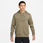 Nike Oblečení Nike Court Dri-Fit Heritage Hoody Muži - olivová, olivová