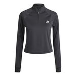 adidas Oblečen&iacute; adidas Essentials 1/4 Zip S Dlouh&yacute;m Ruk&aacute;vem D&aacute;my-Čern&aacute;
