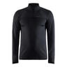 Core Gain Midlayer Běžecké Tričko Muži-Černá