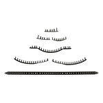 Babolat Př&iacute;slu&scaron;enstv&iacute; pro rakety Babolat Pure Strike BG Pure Strike VS Sada Průchodek-Čern&aacute;