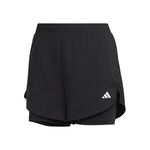 adidas Oblečen&iacute; adidas MIN 2in1 &Scaron;ortky D&aacute;my - čern&aacute;, 