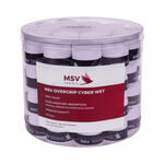 Vrchní Omotávky MSV MSV Overgrip Cyber Wet, 60 / Pack, weiß